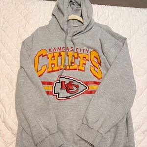 Kansas City Chiefs Gray Hoodie Sweater